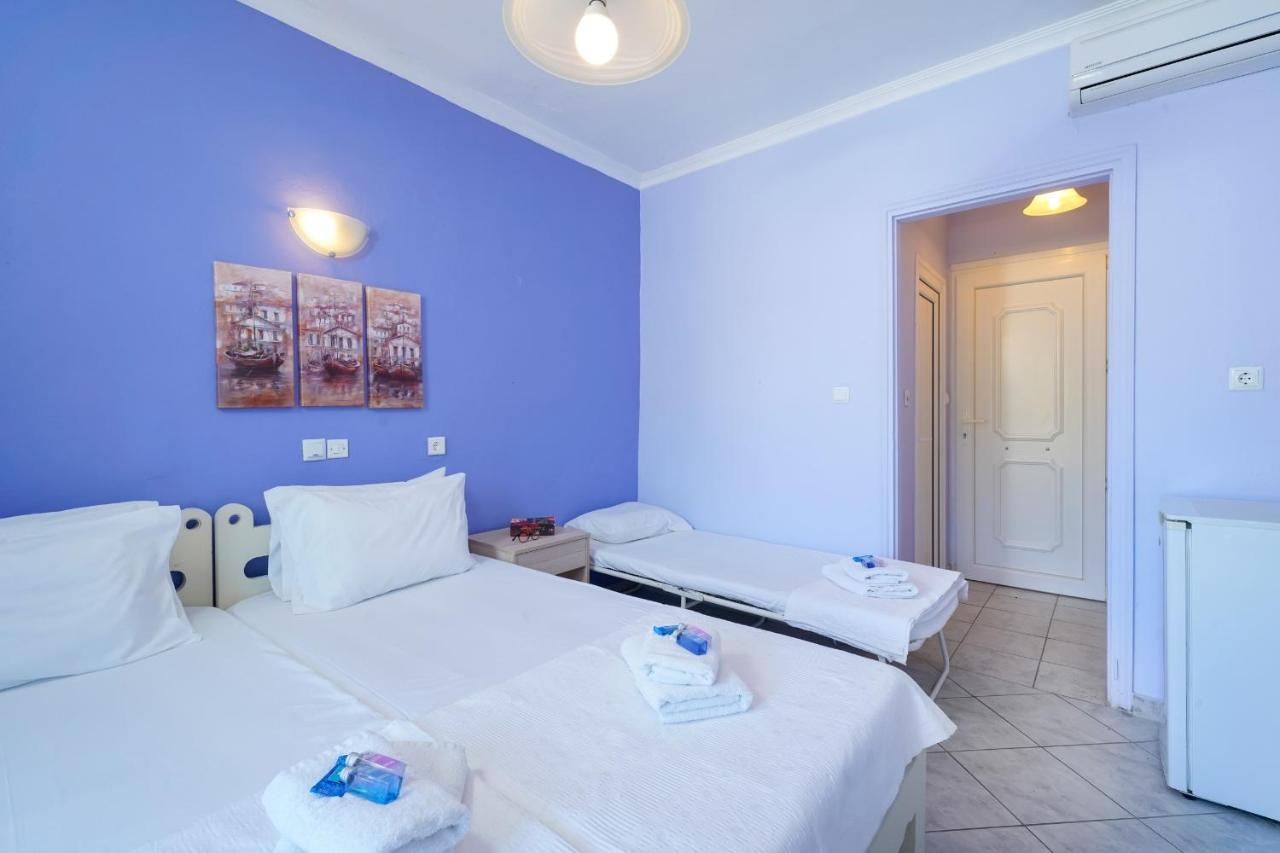 Eleani Hotel Prínos Dış mekan fotoğraf