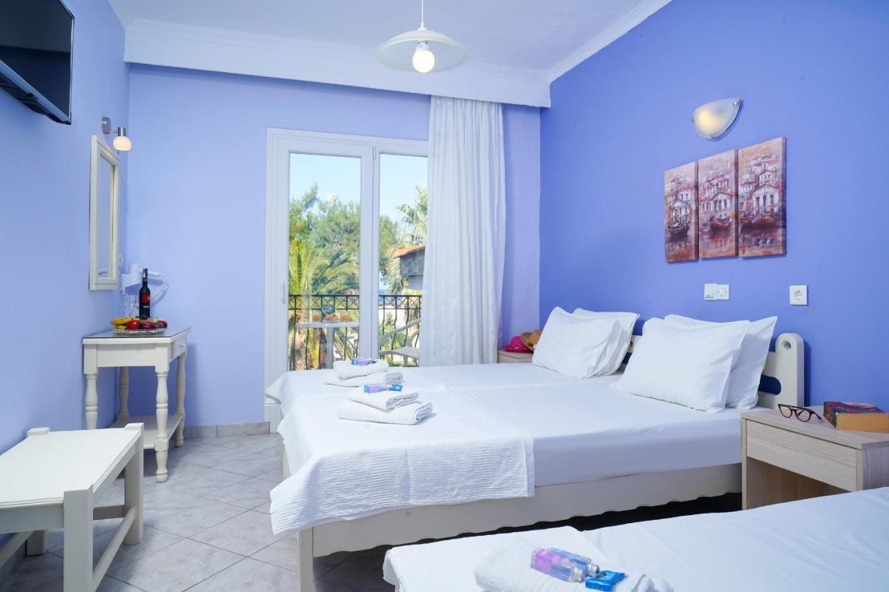 Eleani Hotel Prínos Dış mekan fotoğraf